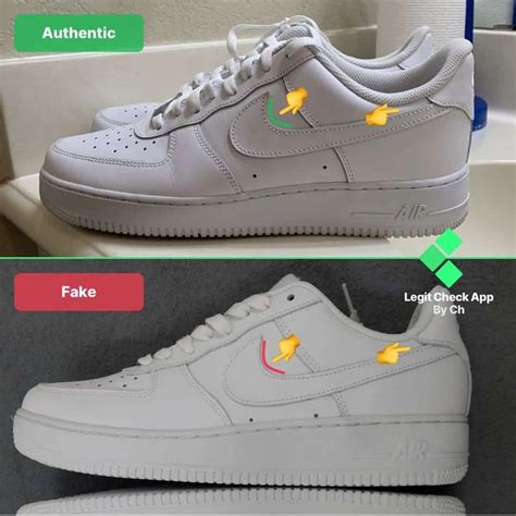 nikes air fake|authentic nike air force 1.